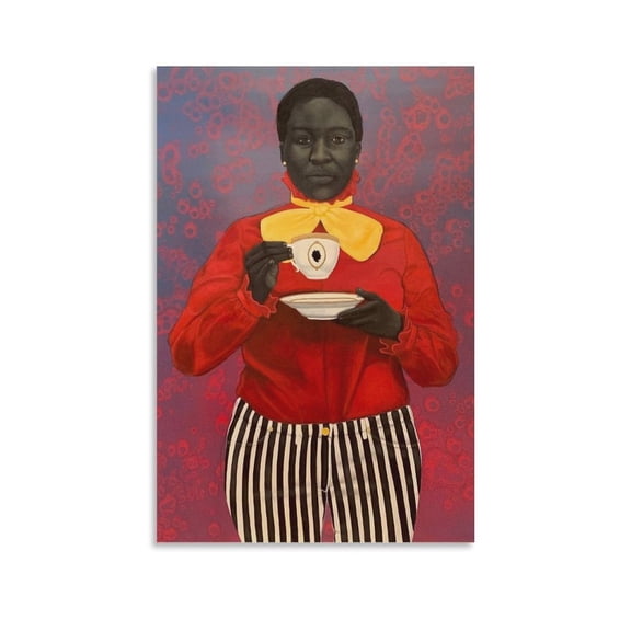 Portrait Painter Amy Sherald Painting Art Poster (53) Posters Art Print Wall Photo Paint Poster Hanging Picture Family Bedroom Decor Gift 16x24inch(40x60cm)