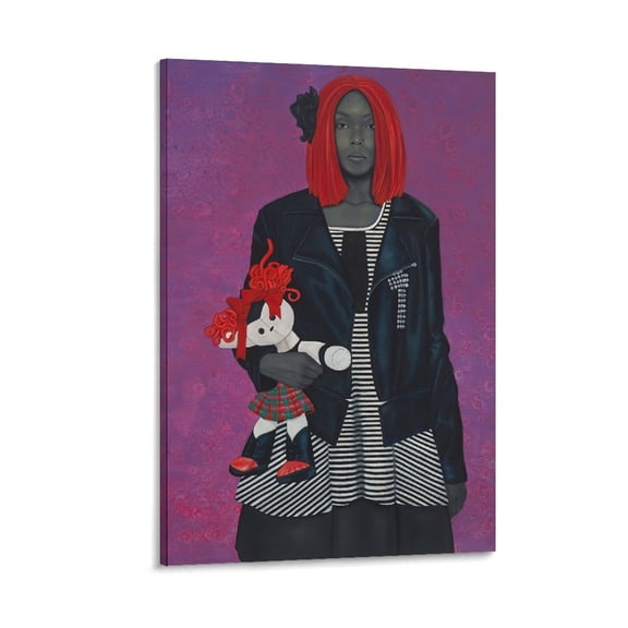 Portrait Painter Amy Sherald Painting Art Poster (59) Gifts Canvas Painting Poster Wall Art Decorative Picture Prints Modern Decor 20x30inch(50x75cm)