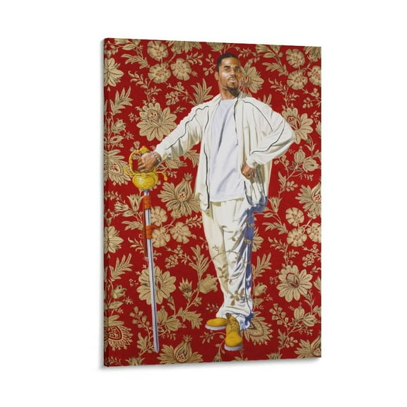 Portrait Painter Kehinde Wiley Painting Art Poster (3) Wall Art Poster Gifts Bedroom Prints Home Decor Hanging Picture Canvas Painting Posters 12x18inch(30x45cm)