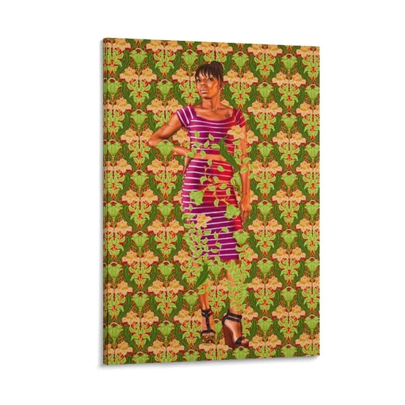 Portrait Painter Kehinde Wiley Painting Art Poster (30) Wall Art Poster Scroll Canvas Painting Picture Living Room Decor Home 24x36inch(60x90cm)