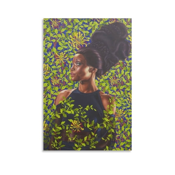 Portrait Painter Kehinde Wiley Painting Art Poster (41) Room Aesthetic Poster Print Art Wall Painting Canvas Posters Gifts Modern Bedroom Decor 16x24inch(40x60cm)