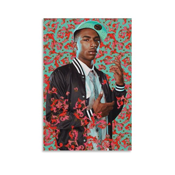 Portrait Painter Kehinde Wiley Painting Art Poster (55) Canvas Poster Wall Art Picture Prints Hanging Photo Gift Decor Home Posters Artworks 16x24inch(40x60cm)