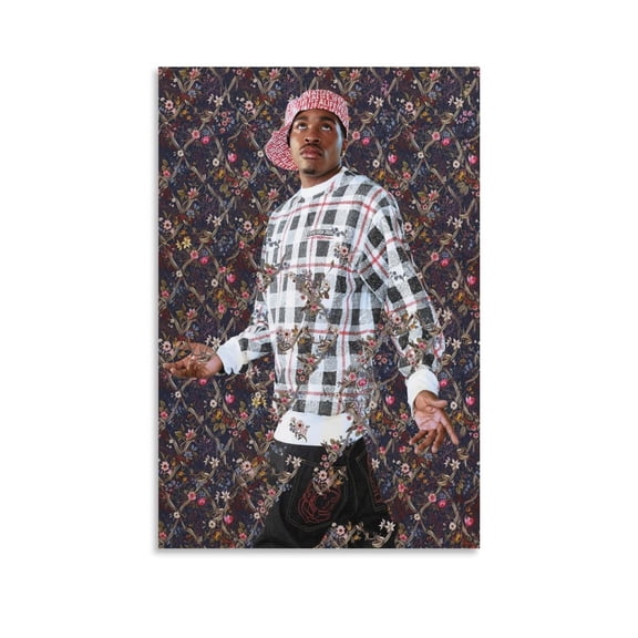 Portrait Painter Kehinde Wiley Painting Art Poster (68) Canvas Poster Wall Art Picture Prints Hanging Photo Gift Decor Home Posters Artworks 16x24inch(40x60cm)