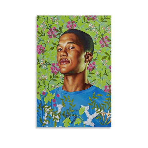Portrait Painter Kehinde Wiley Painting Poster (10) Painting On Canvas Wall Art Poster Scroll Picture Print Living Room Walls Decor Home Posters 16x24inch(40x60cm)