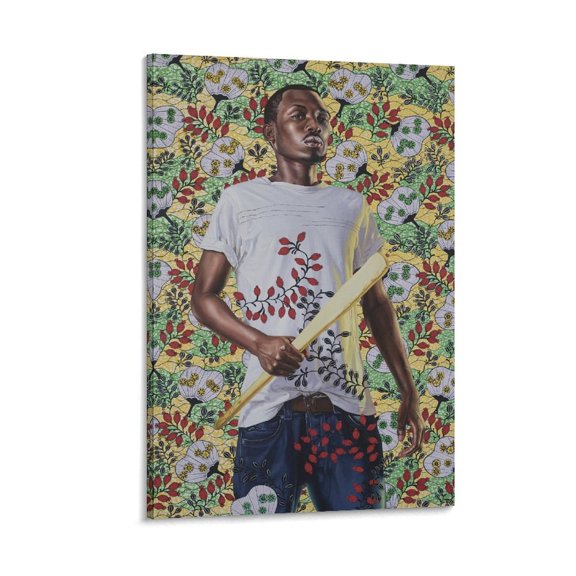 Portrait Painter Kehinde Wiley Painting Poster (17) Room Aesthetic Poster Print Art Wall Painting Canvas Posters Gifts Modern Bedroom Decor 24x36inch(60x90cm)