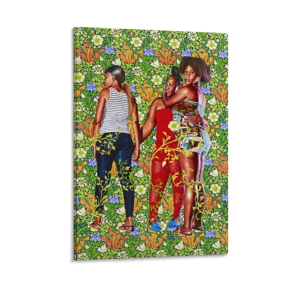 Portrait Painter Kehinde Wiley Painting Poster Posters Wall Art Painting Canvas Gift Living Room Prints Bedroom Decor Poster Artworks 20x30inch(50x75cm)
