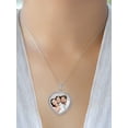 thumbnail image 1 of Portrait Pendant with Rope Heart Frame., 1 of 1