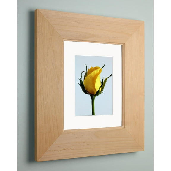 Portrait Unfinished Flat Recessed Picture Frame Medicine Cabinet (11" W x 14" H)