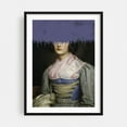 thumbnail image 1 of Portrait of Vintage Woman Collage  - Photography Surrealism Modern Art Vintage Pop Art Fashion Victorian Abstract Black Framed Wall Art Print 12 x 18 inches, 1 of 7