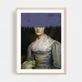 thumbnail image 1 of Portrait of Vintage Woman Collage  - Photography Surrealism Modern Art Vintage Pop Art Fashion Victorian Abstract Oak Framed Wall Art Print 24 x 36 inches, 1 of 15