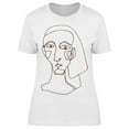 thumbnail image 1 of Portrait Woman Modern Art T-Shirt Women -Image by Shutterstock, Female Large, 1 of 2