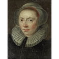 thumbnail image 1 of Portrait Young Woman Extra Large XL Wall Art Poster Print, 1 of 3