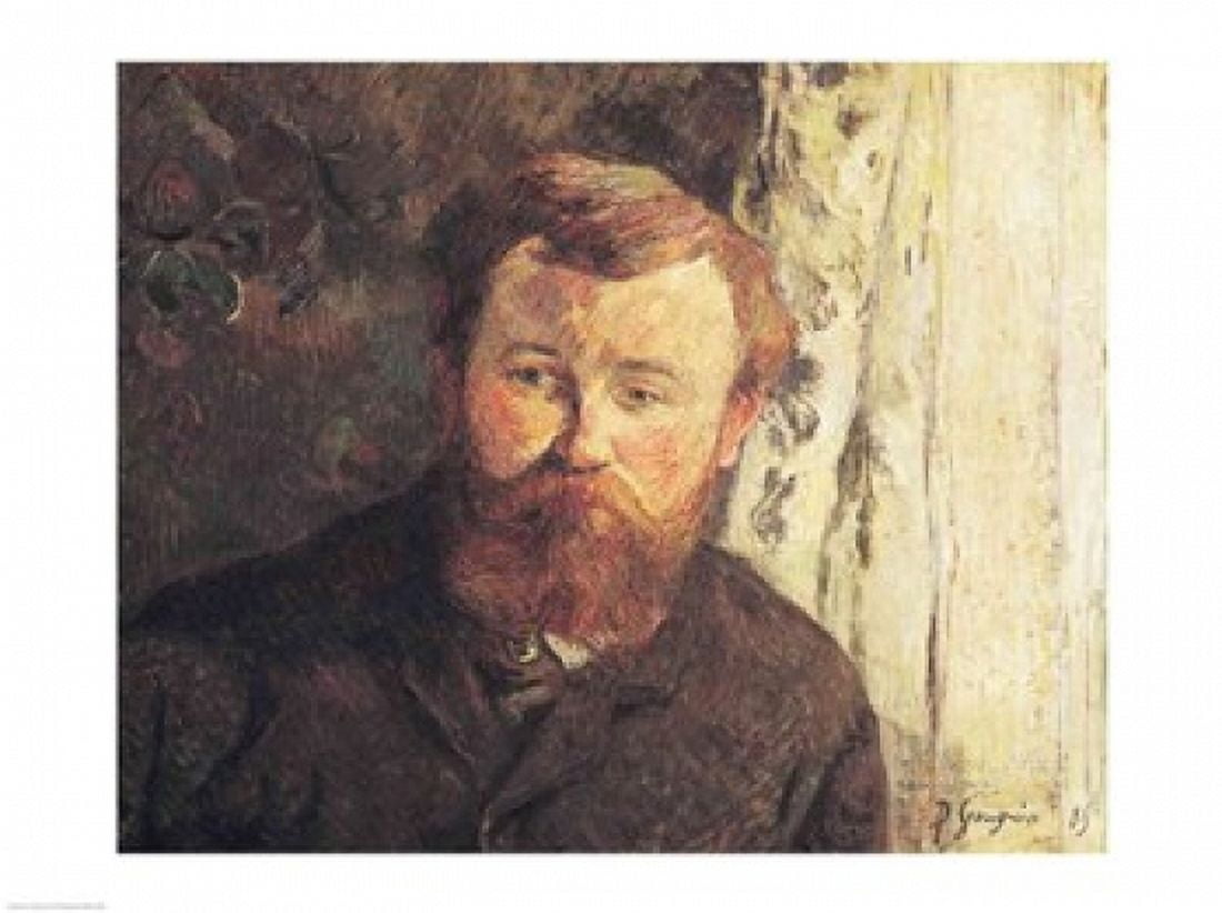 Portrait of Achille Granchi Taylor 1885 Canvas Art - Paul Gauguin (24 x 18)