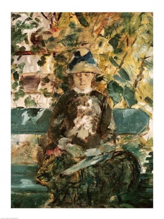 Portrait of Adele Tapie de Celeyran Canvas Art - Henri de Toulouse-Lautrec (18 x 24)
