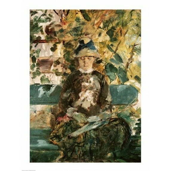 Portrait of Adele Tapie de Celeyran Poster Print by Henri de Toulouse-Lautrec (18 x 24)