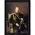 thumbnail image 1 of Portrait of Alexander III 28x38 Large Black Ornate Wood Framed Canvas Art by Ivan Kramskoy, 1 of 2