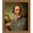 thumbnail image 1 of Portrait of Alexander Semenovitsch Chvostov 28x34 Large Gold Ornate Wood Framed Canvas Art by Vladimir Borovikovsky, 1 of 2