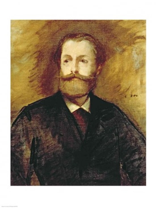 Portrait of Antonin Proust Canvas Art - Edouard Manet (18 x 24)