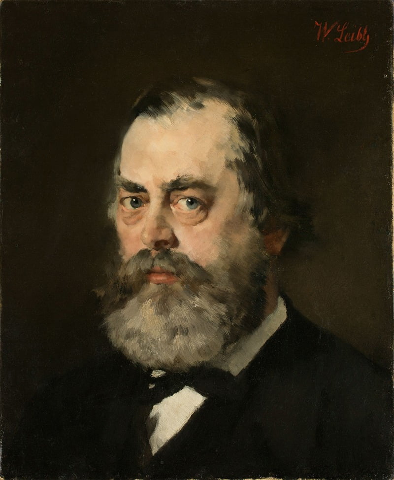 Portrait of Appellationsrat Stenglein (1871) Poster Print by Wilhelm ...