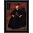 thumbnail image 1 of Portrait of Archbishop William Henry Elder 19x24 Black Ornate Wood Framed Canvas Art by Eakins, Thomas, 1 of 2
