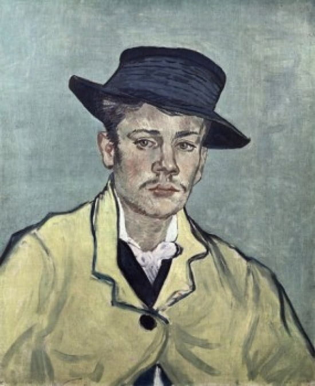 Portrait of Armand Roulin 1888 Vincent van Gogh (1853-1890Dutch) Oil on Canvas Folkwang Museum Essen Germany Canvas Art - Vincent van Gogh (24 x 36)