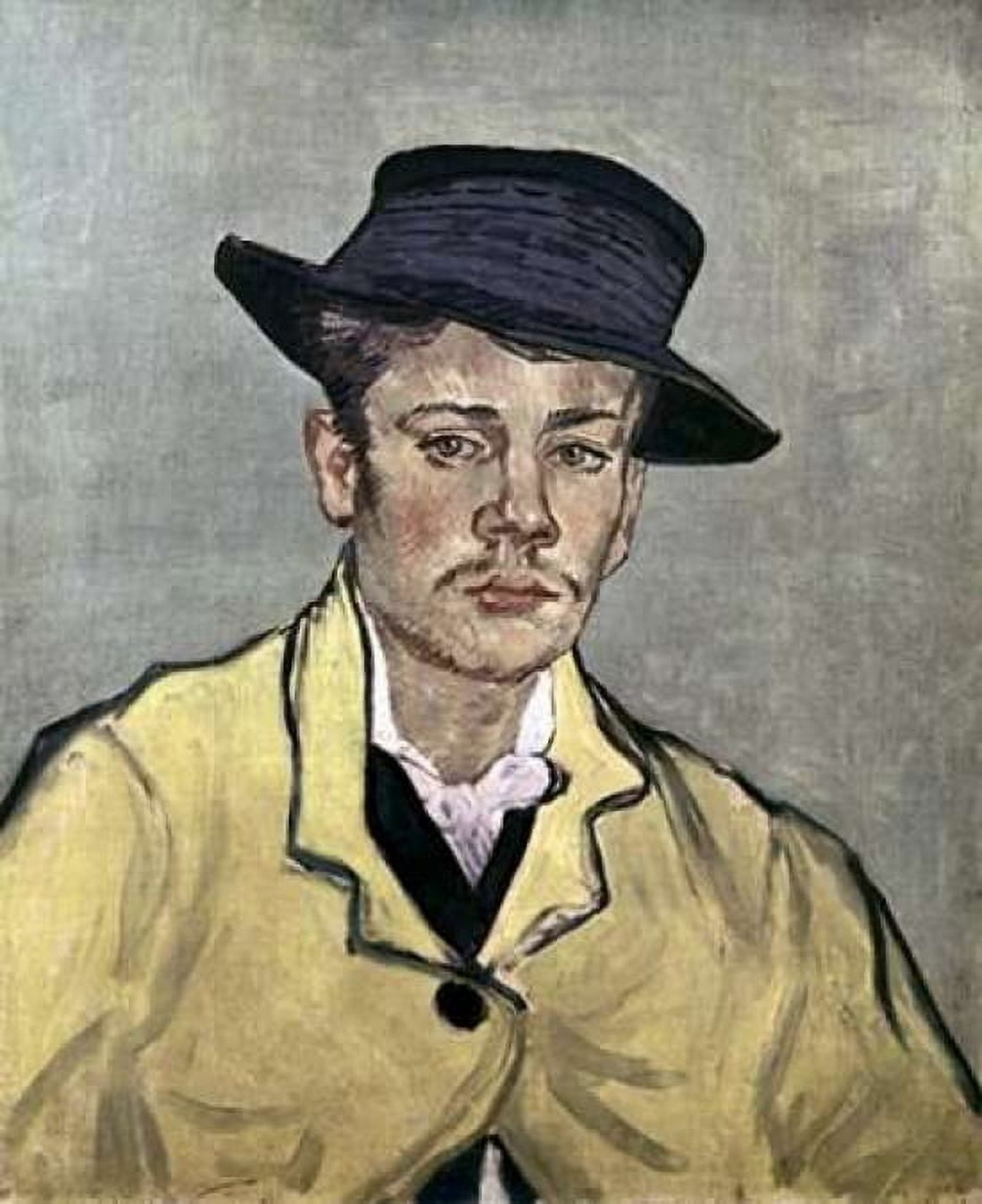 Portrait of Armand Roulin Canvas Art - Vincent Van Gogh (24 x 30)