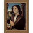 thumbnail image 1 of Portrait of Benedetto Portinari 20x24 Gold Ornate Wood Framed Canvas Art by Memling, Hans, 1 of 2