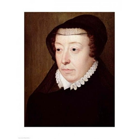 Portrait of Catherine de Medici Poster Print by Francois Clouet