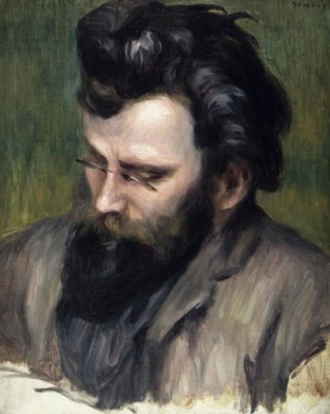 Portrait of Claude Terrasse Pierre Auguste Renoir (1841-1919 French) Canvas Art - Pierre Auguste Renoir (24 x 36)