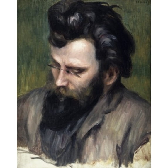 Portrait of Claude Terrasse, Pierre Auguste Renoir (1841-1919 French) Poster Print (18 x 24)
