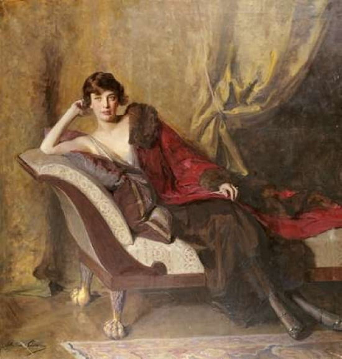 Portrait of Countess Michael Karolyi Canvas Art - John Quincy Adams (24 x 24)