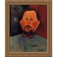 thumbnail image 1 of Portrait of Doctor Devaraigne 20x20 Gold Ornate Wood Framed Canvas Art by Modigliani, Amedeo, 1 of 2