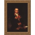 thumbnail image 1 of Portrait of Don Jos? Queralto 20x24 Gold Ornate Wood Framed Canvas Art by Goya, Francisco de, 1 of 2
