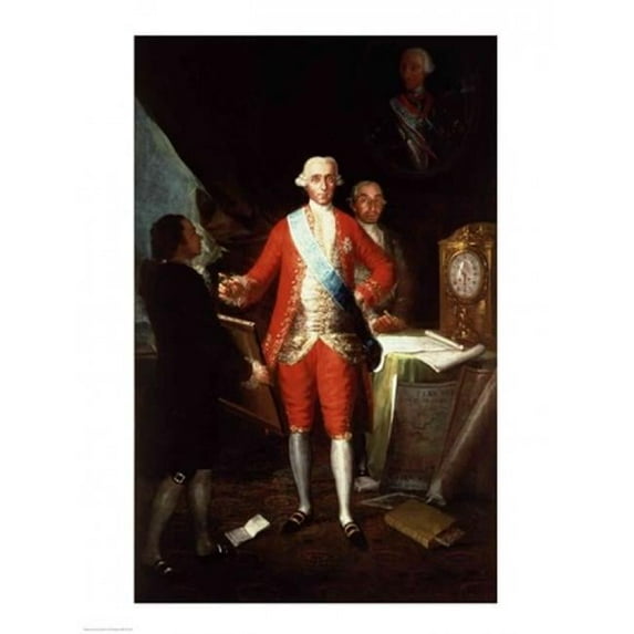 Portrait of Don Jose Monino Y Redondo I Poster Print by Francisco De Goya - 18 x 24 in.
