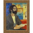 thumbnail image 1 of Portrait of Emile Bernard at Florence 24x20 Gold Ornate Wood Framed Canvas Art by Paul Serusier, 1 of 2