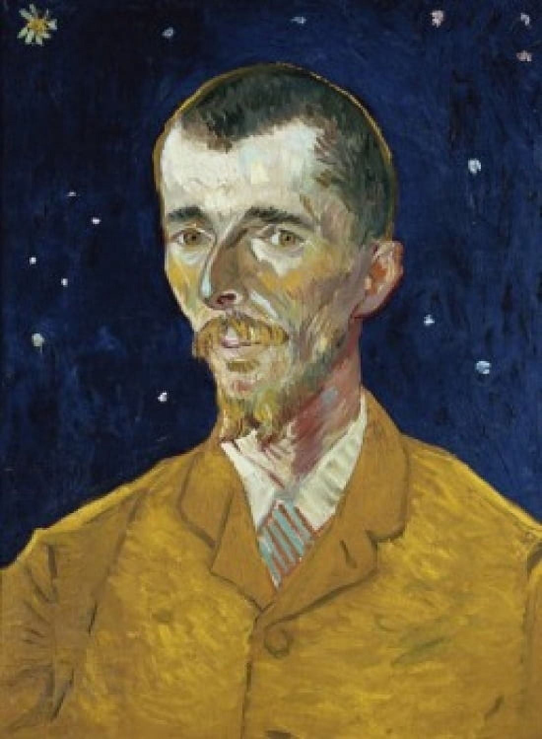 Portrait of Eugene Boch 1888 Vincent van Gogh (1853-1890Dutch) Musee dOrsay Paris Canvas Art - Vincent van Gogh (24 x 36)