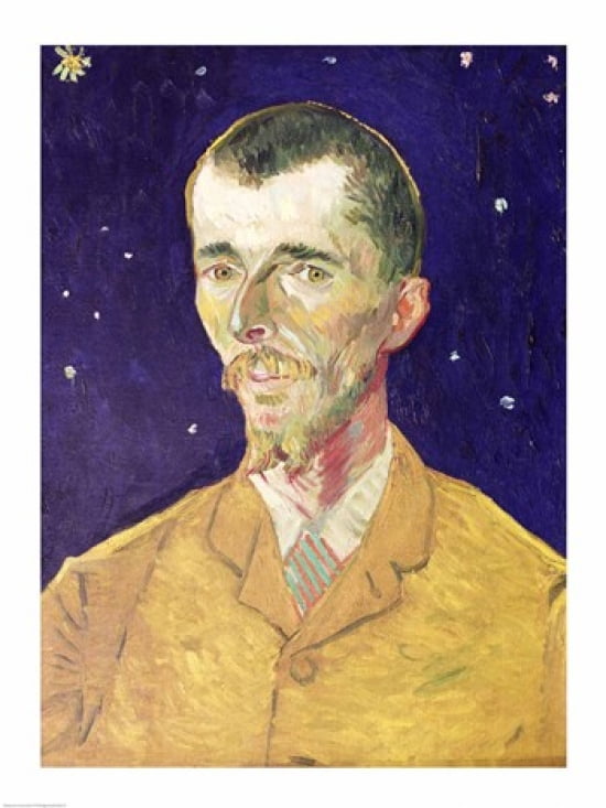Portrait of Eugene Boch Canvas Art - Vincent Van Gogh (18 x 24)