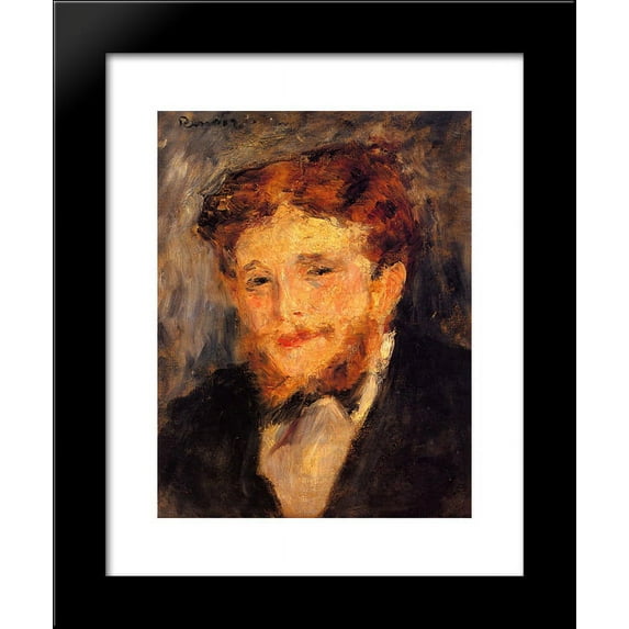 Portrait of Eugene Pierre Lestringuez 20x24 Framed Art Print by Renoir, Pierr...