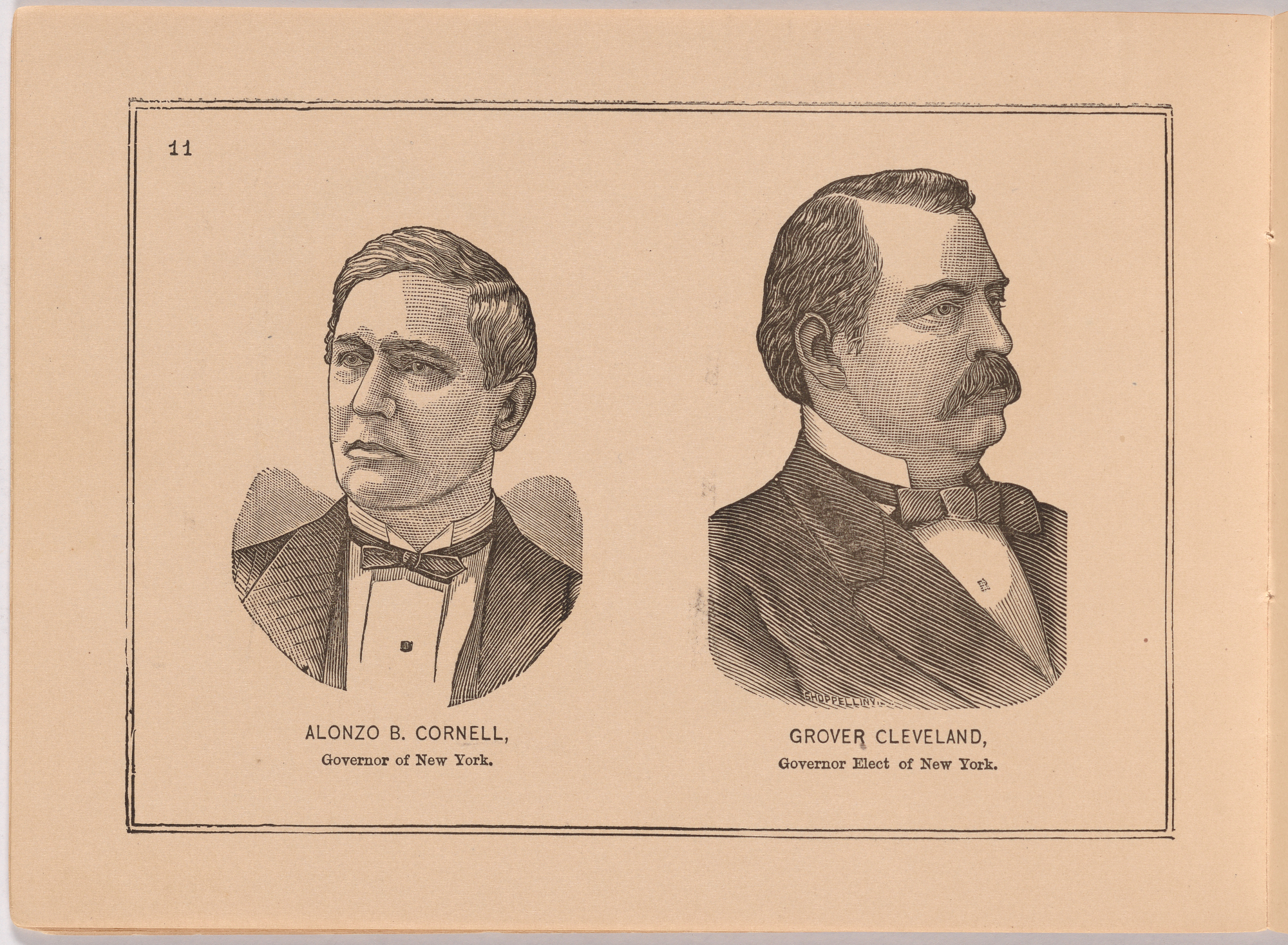 Portrait of F. M. Lupton Alonzo Barton Cornell Laminated Poster Print