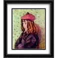 thumbnail image 1 of Portrait of Felix Pissarro 2x Matted 28x32 Large Black Ornate Framed Art Print by Pissarro, Camille, 1 of 2