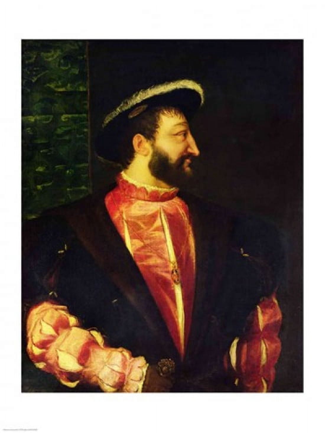 Portrait of Francis Canvas Art - Titian (18 x 24)