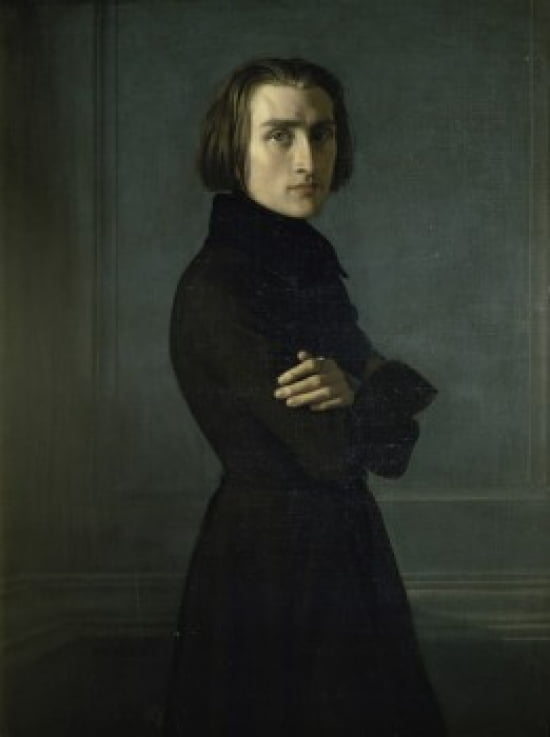 Portrait of Franz Liszt Karl Ernst Rodolphe Lehmann (1819-1892German) Musee Carnavalet Paris Canvas Art - Karl Ernst Rodolphe Lehmann (18 x 24)