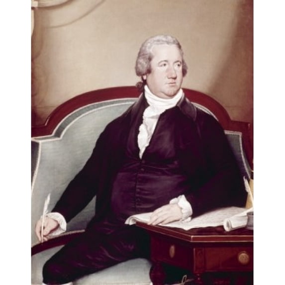 Portrait of Frederick A.C. Muhlenberg by Joseph Wright oil on canvas 1790 Poster Print