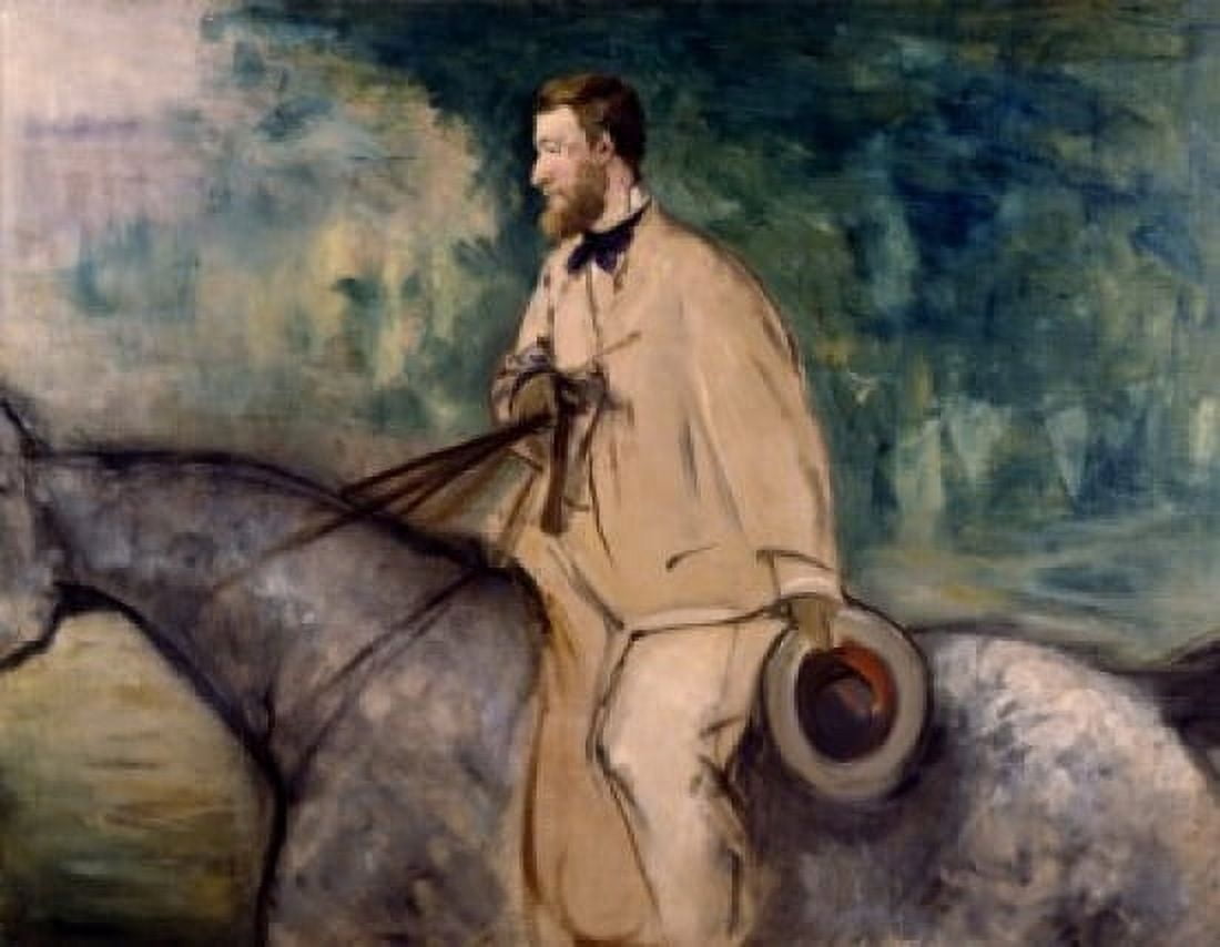 Portrait of Gillaudin Cheval by Edouard Manet (1832-1883) Canvas Art - Edouard Manet (18 x 24)