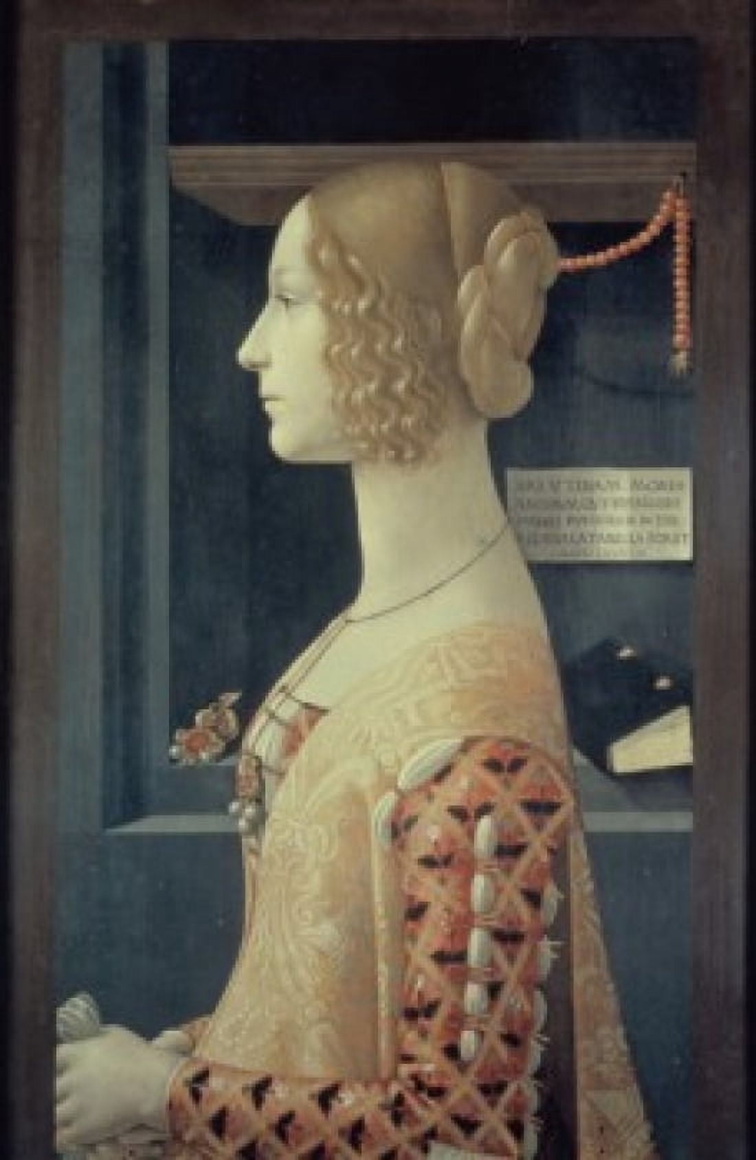 Portrait of Giovanna Tornabuoni Domenico Ghirlandaio (1449-1494Florentine) Canvas Art - Domenico Ghirlandaio (18 x 24)