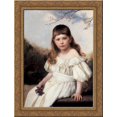 thumbnail image 1 of Portrait of Gloria Roberts 20x24 Gold Ornate Wood Framed Canvas Art by Peel, Paul, 1 of 2
