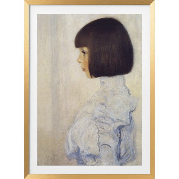 Portrait of Helene Klimt (1898) Framed Art Modern Wall Decor
