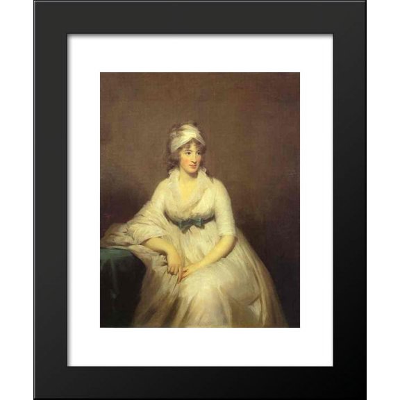 Portrait of Isabella McLeod, Mrs. James Gregory 20x24 Framed Art Print by Rae...
