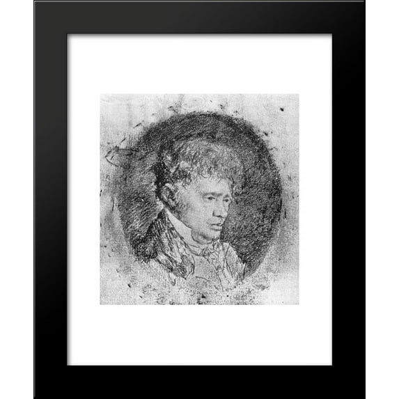 Portrait of Javier Goya, the Artist's Son 20x24 Framed Art Print by Francisco Goya