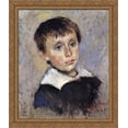 thumbnail image 1 of Portrait of Jean Monet 28x34 Large Gold Ornate Wood Framed Canvas Art by Claude Monet, 1 of 2